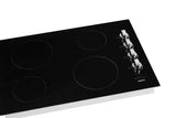 ROBAM 30 in. Radiant Electric Ceramic Glass Cooktop in Black with 4 Elements including 2 Power Boil Elements