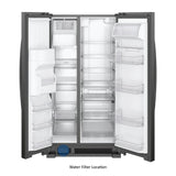 36-inch Wide Side-by-Side Refrigerator - 25 cu. ft.