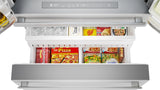 Sharp French 4-Door Counter-Depth Refrigerator with Water Dispenser