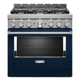 KitchenAid® 36'' Smart Commercial-Style Gas Range with 6 Burners