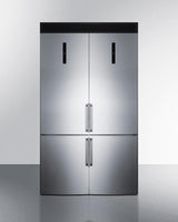 48" Wide Bottom Freezer Refrigerator Set