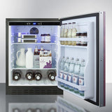 24" Wide Built-in All-refrigerator, ADA Compliant (panel Not Included)