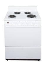 30 in. Freestanding Electric Range in White