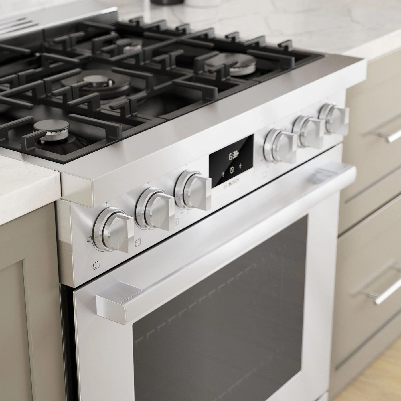 800 Series Gas Freestanding Range 30" Stainless Steel