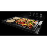 30-Inch Electric Cooktop with Reversible Grill and Griddle