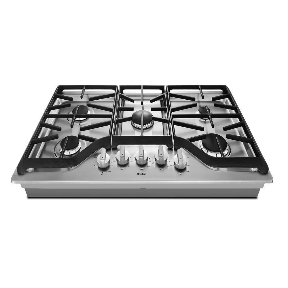 36-inch Wide Gas Cooktop with DuraGuard™ Protective Finish