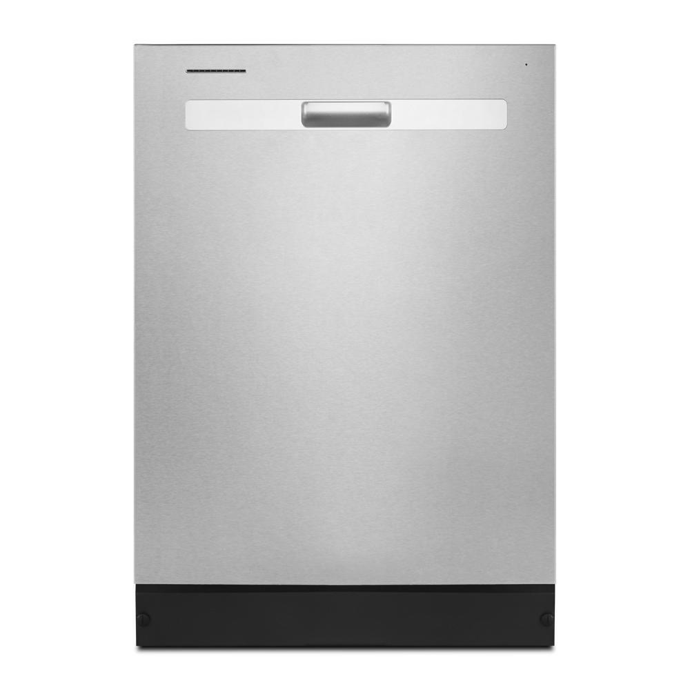 Quiet Dishwasher with Boost Cycle and Pocket Handle