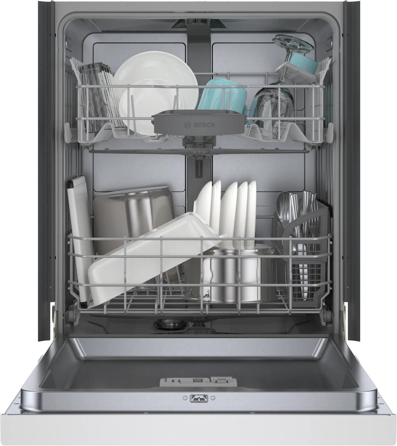 100 Series Dishwasher 24" White