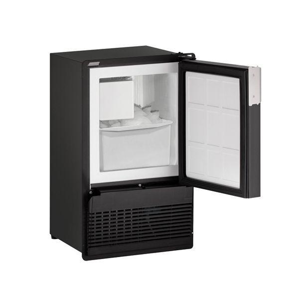 14" Crescent Ice Maker With Black Solid Finish (115 V/60 Hz Volts /60 Hz Hz)