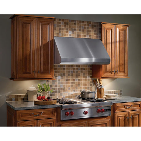 Broan® Elite E60000 36-inch Convertible Canopy Wall-Mount Range Hood w/Heat Sentry™ 650 Max Blower CFM, Stainless Steel