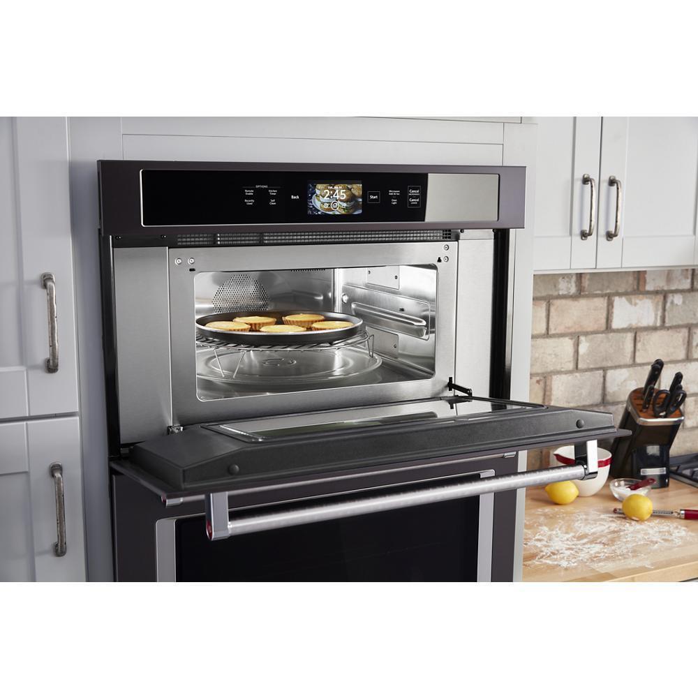 Smart Oven+ 30" Combination Oven with Powered Attachments and PrintShield™ Finish