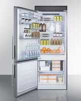 28" Wide Bottom Freezer Refrigerator