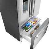 500 Series French Door Bottom Mount Refrigerator 36" Stainless steel (with anti-fingerprint)