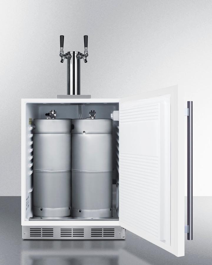 24" Wide Built-in Kegerator, ADA Compliant