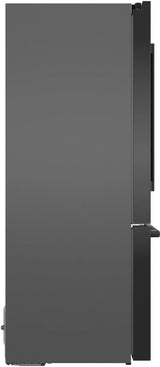 500 Series French Door Bottom Mount Refrigerator 36" Black Stainless Steel