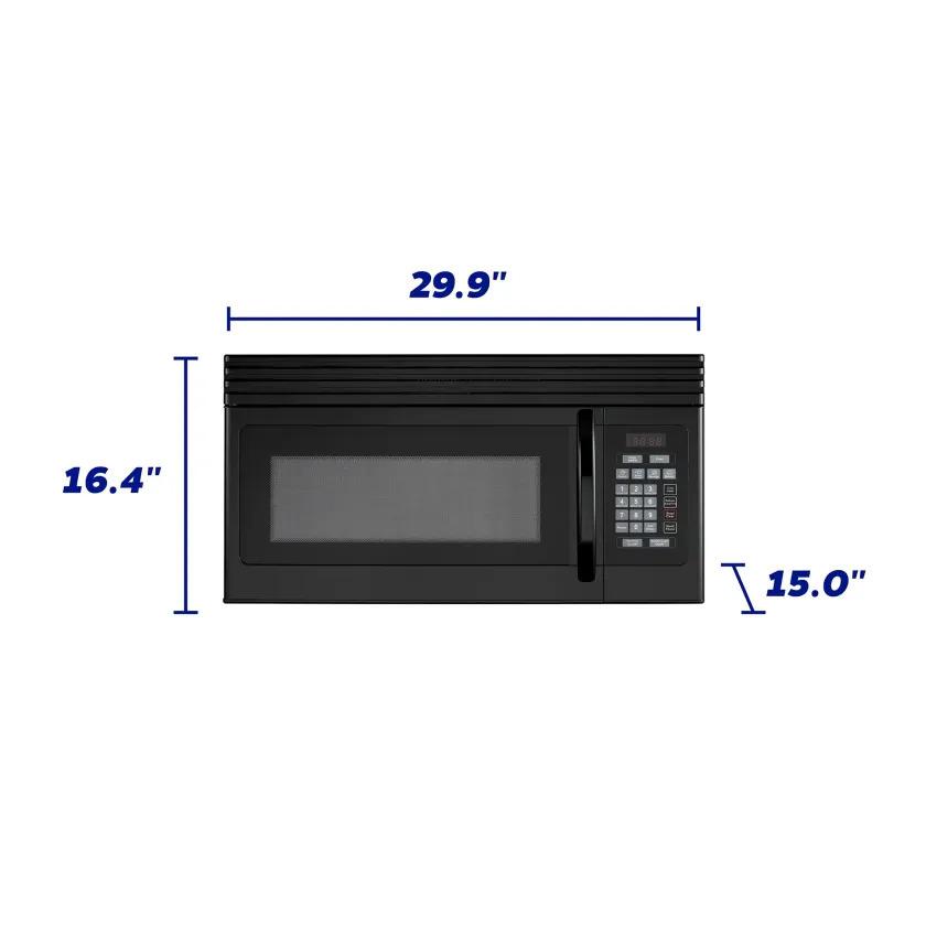 Element 1.6 cu. ft. Over-the-Range Microwave - Black (EM1601RQCB)