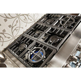 KitchenAid® 48'' Smart Commercial-Style Dual Fuel Range with Griddle