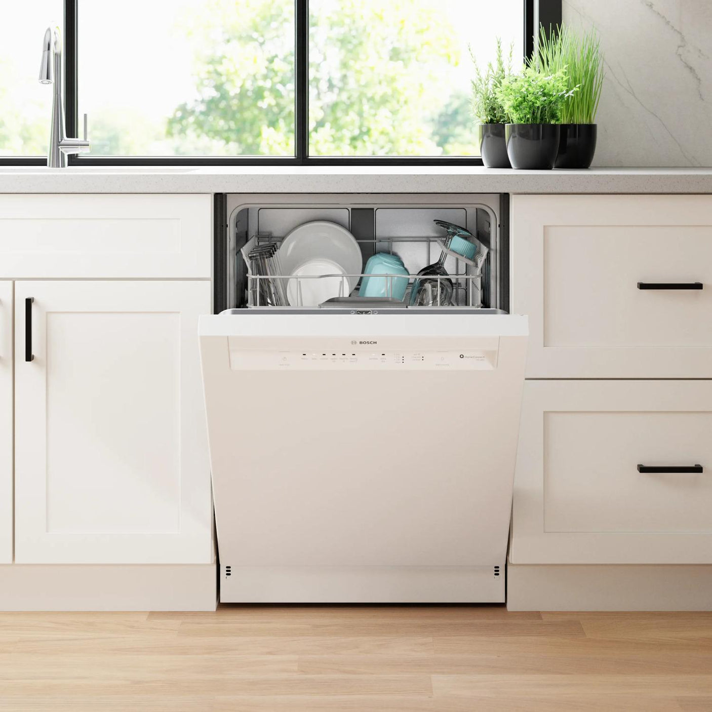 100 Series Dishwasher 24" White