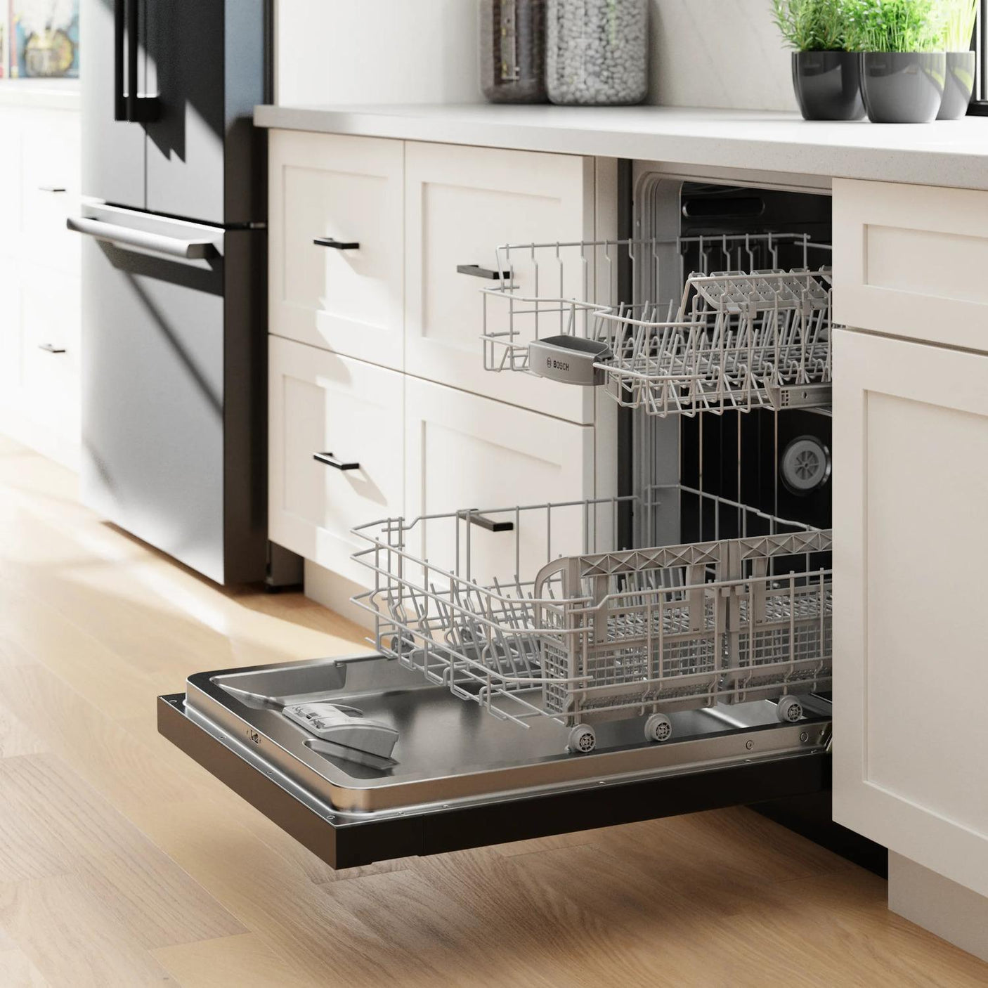 100 Plus Dishwasher 24" Black