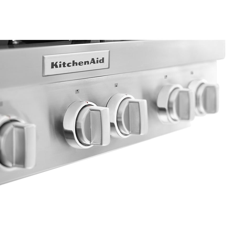 KitchenAid® 36'' 6-Burner Commercial-Style Gas Rangetop