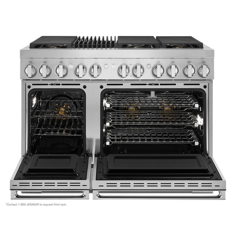 NOIR™ 48" Dual-Fuel Professional-Style Range with Grill