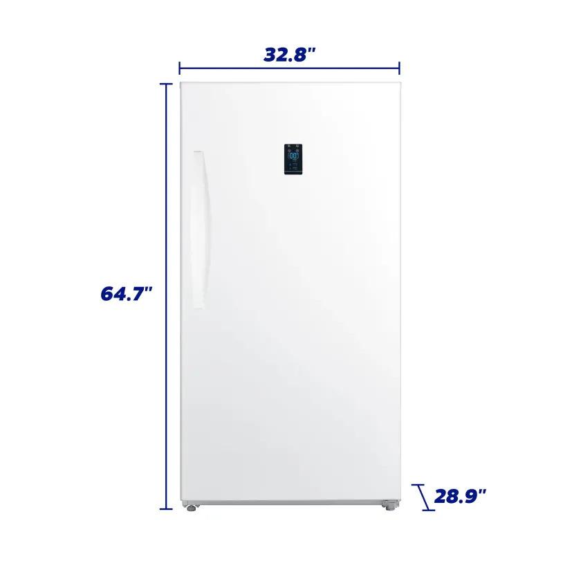 Element Electronics 17.0 cu. ft. Upright Convertible Freezer/Refrigerator - White, ENERGY STAR (EUF17CEBW)