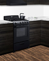 24" Wide Gas Range