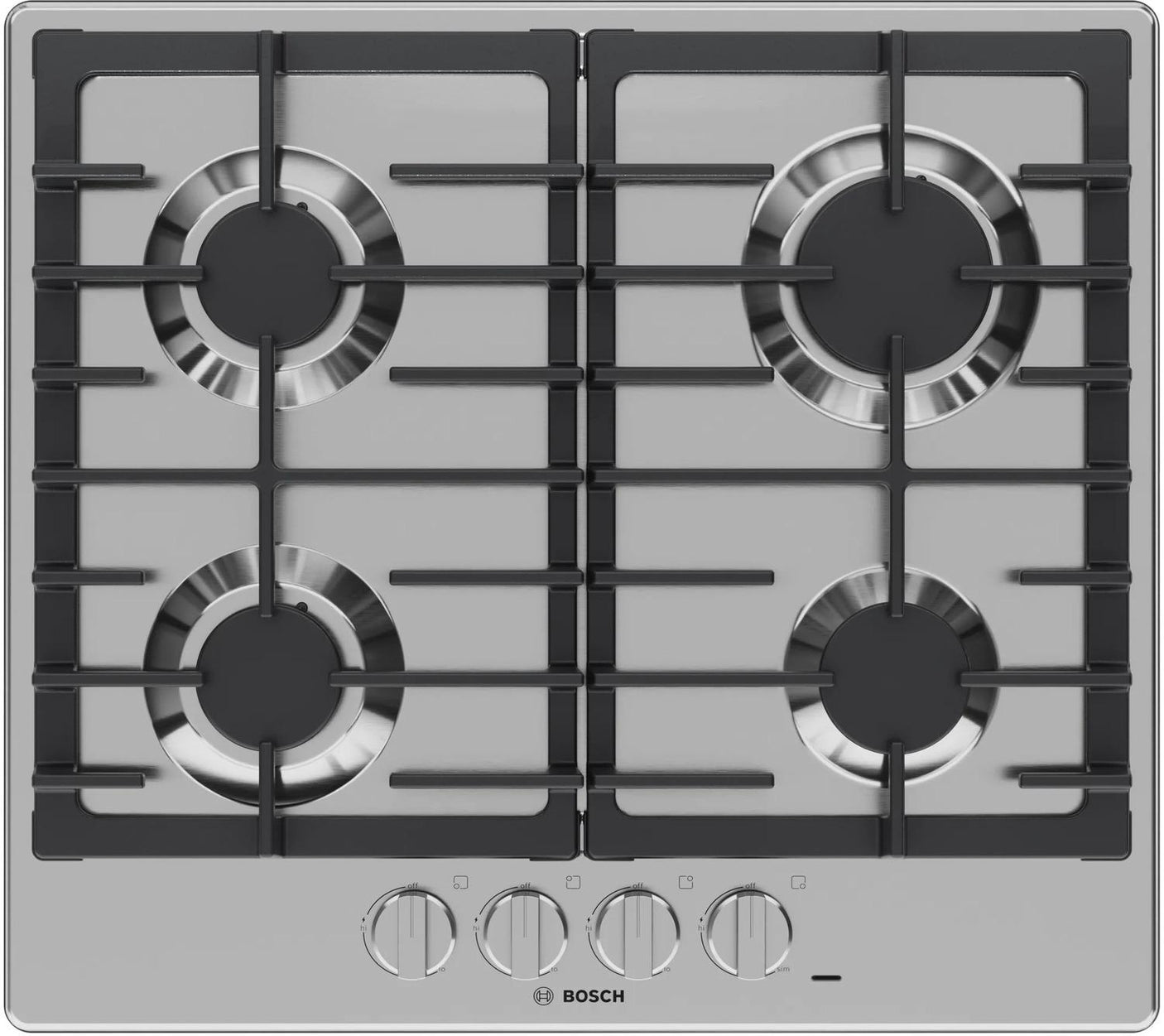 500 Series Gas Cooktop Stainless steel