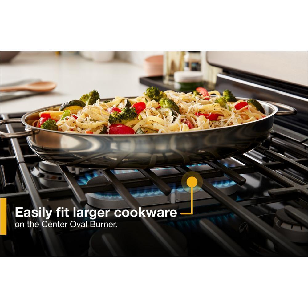 5.1 Cu. Ft. Freestanding Gas Range with Edge to Edge Cooktop