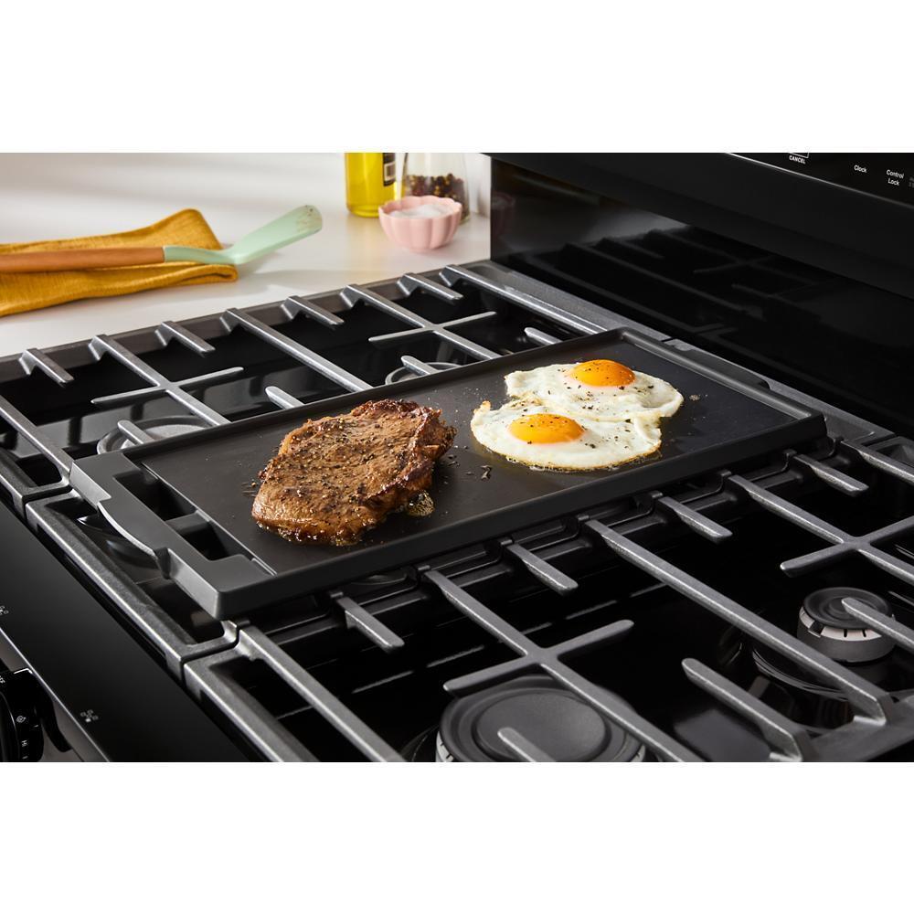 30-inch Gas Range with Air Cooking Technology, No Preheat Air Fry and Air Baking and Self Clean