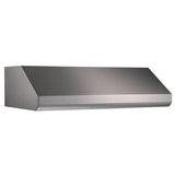 **DISCONTINUED** Broan® Elite 42" Pro-Style Under-Cabinet Range Hood Shell w/ External Blower & Light, Stainless Steel