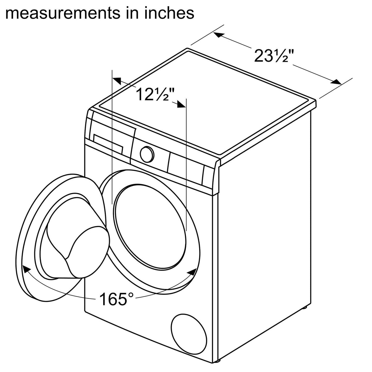 300 Series Compact Washer 1400 rpm