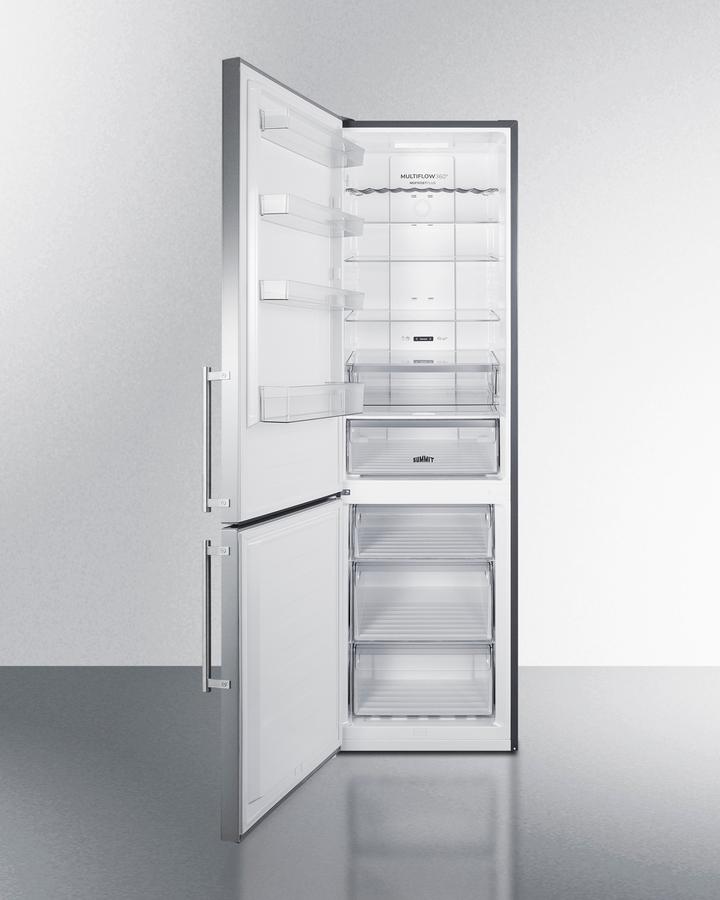 24" Wide Bottom Freezer Refrigerator