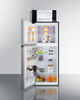 Microwave/refrigerator-freezer Combination With Allocator