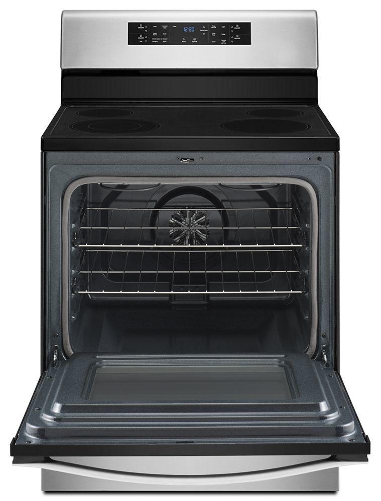 5.3 cu. ft. Guided Electric Front Control Range with Fan Convection Cooking