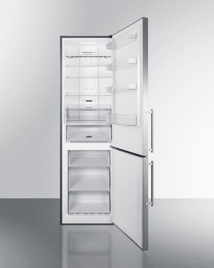 24" Wide Bottom Freezer Refrigerator