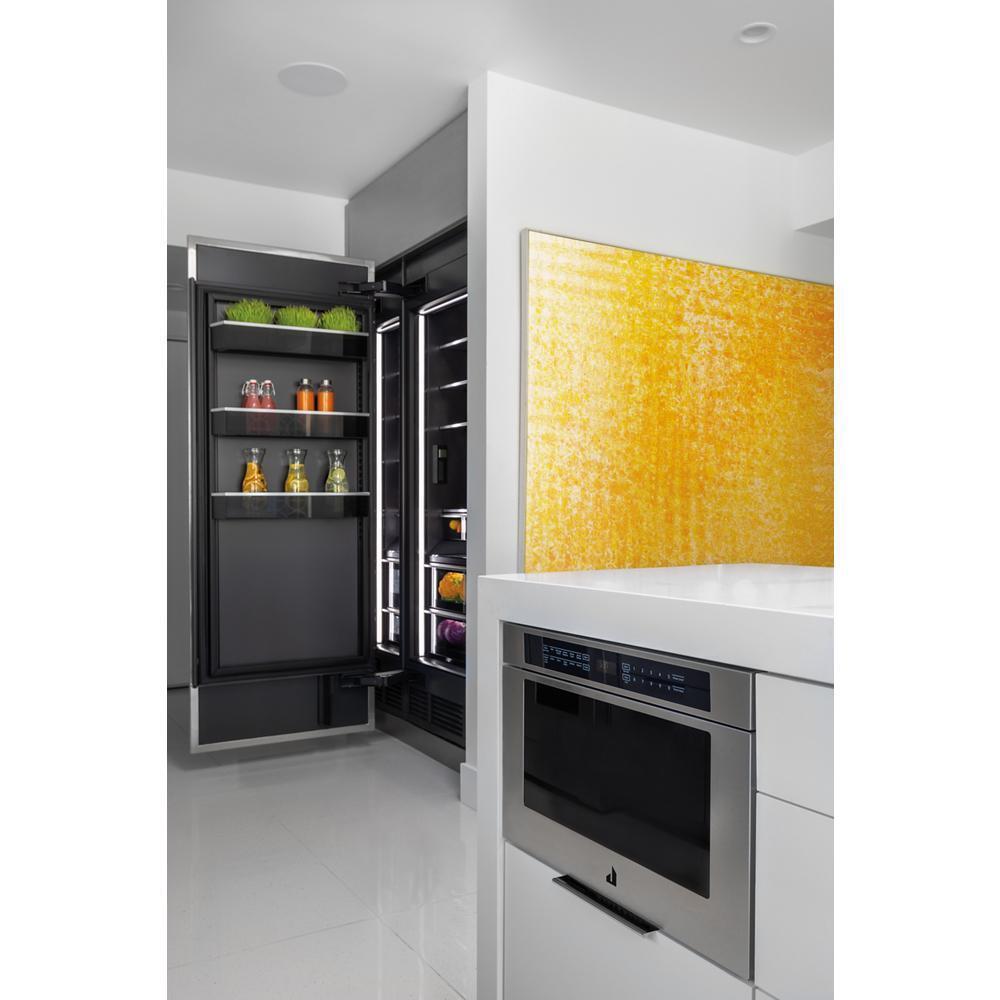 18" Built-In Column Freezer with RISE™ Panel Kit, Left Swing