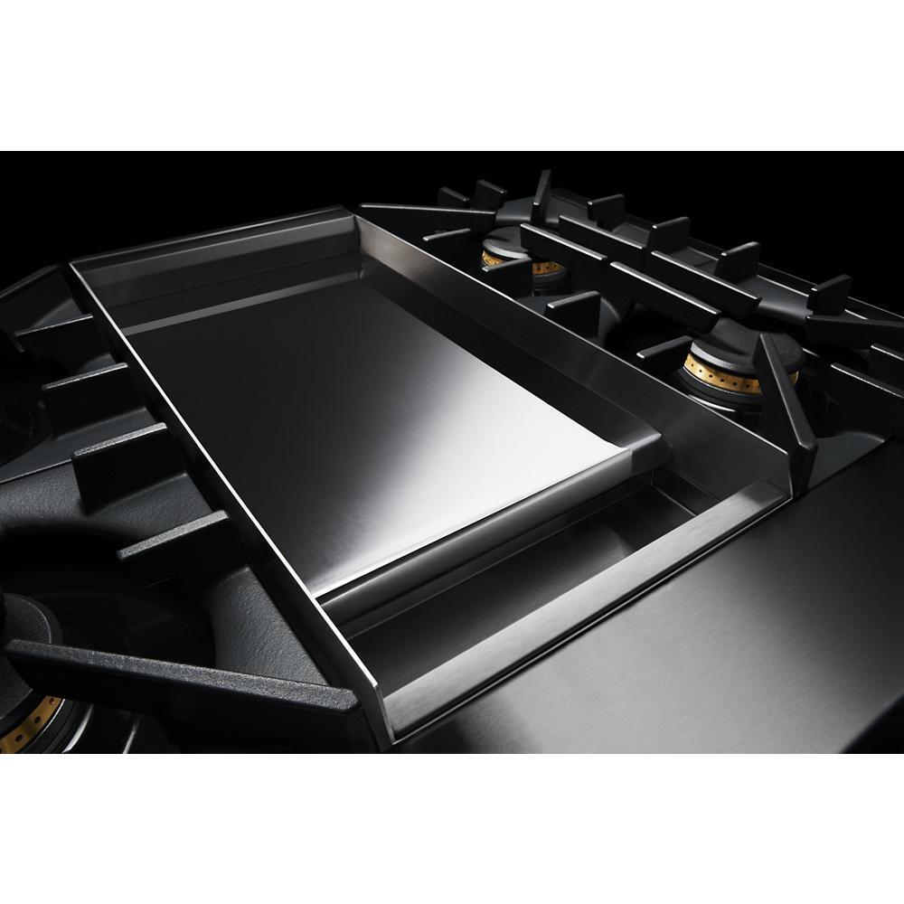 RISE™ 48" Dual-Fuel Professional-Style Range with Chrome-Infused Griddle and Steam Assist