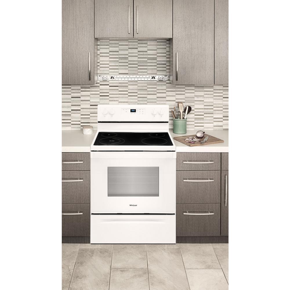 5.3 cu. ft. Electric Range with Keep Warm Setting.