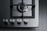 24" Wide 4-burner Gas Cooktop In Stainless Steel