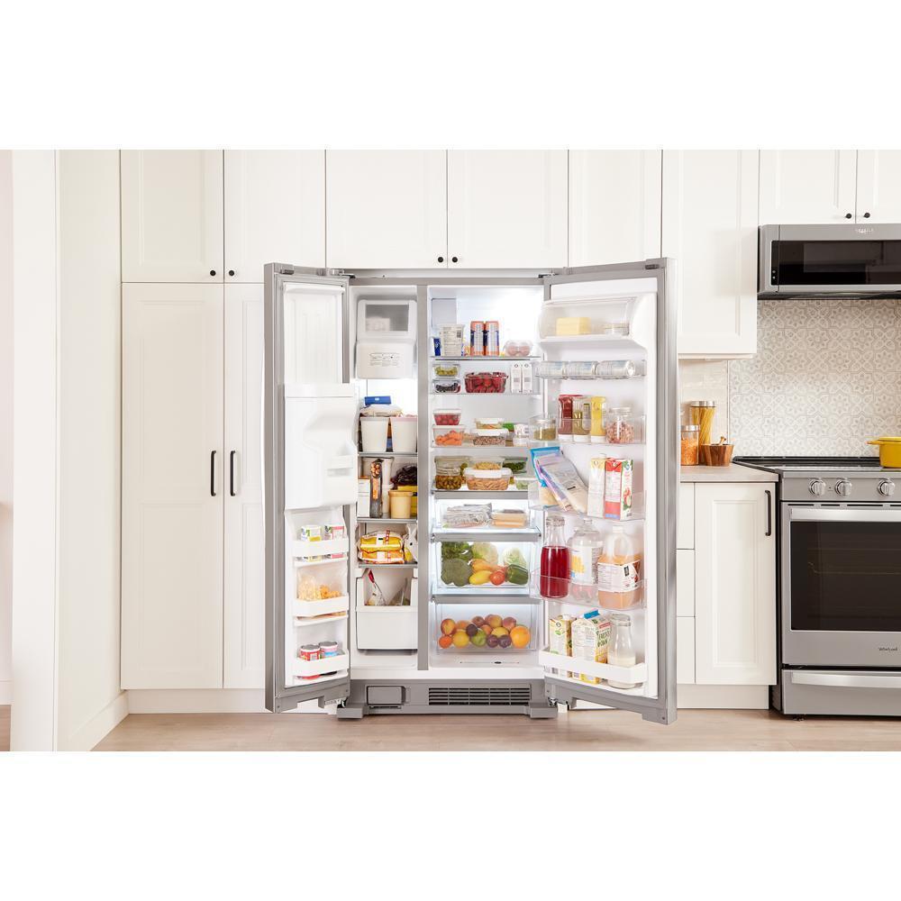 33-inch Wide Side-by-Side Refrigerator - 22 cu. ft.