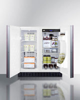 30" Wide Built-in Refrigerator-freezer (panels Not Included)