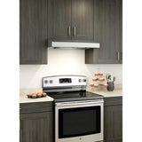 **DISCONTINUED** Broan® Elite 30-Inch Convertible Under-Cabinet Range Hood, Stainless Steel