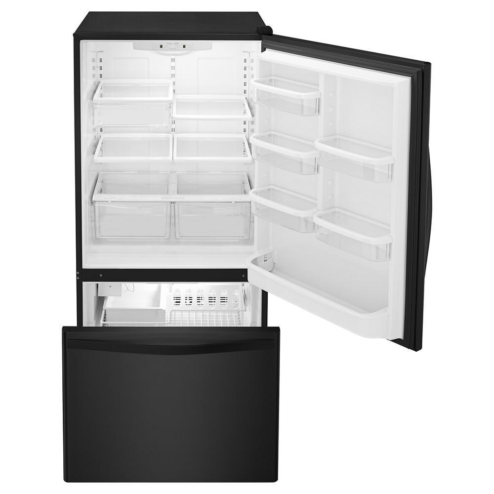 33-inches wide Bottom-Freezer Refrigerator with SpillGuard™ Glass Shelves - 22 cu. ft