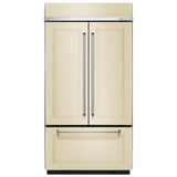 24.2 Cu. Ft. 42" Width Built-In Panel Ready French Door Refrigerator with Platinum Interior Design