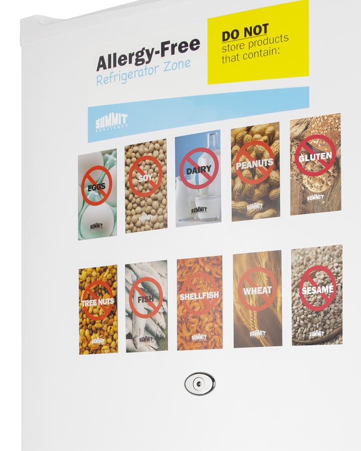 19" Wide Allergy-free All-refrigerator