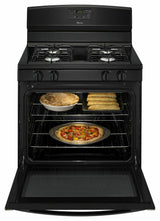 30-inch Gas Range with Easy Touch Electronic Controls - Black