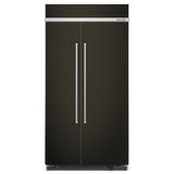 25.5 Cu Ft. 42" Built-In Side-by-Side Refrigerator with PrintShield™ Finish