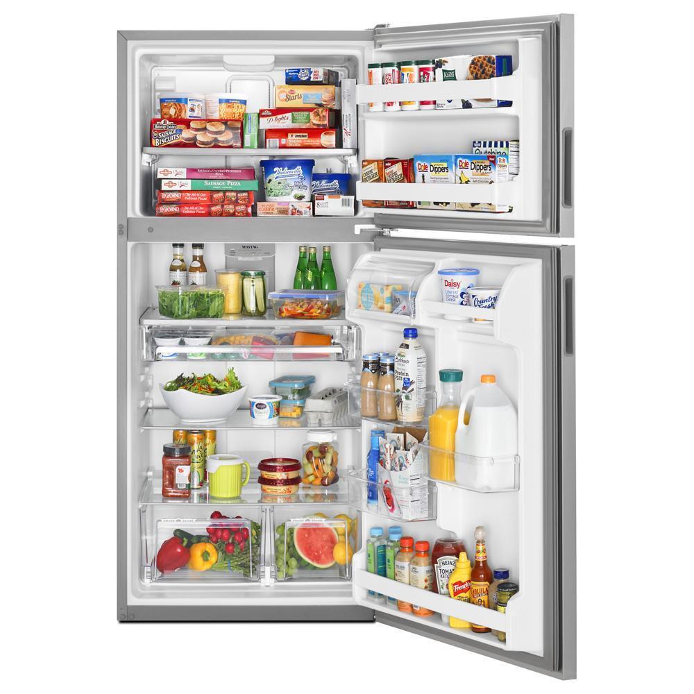 33-Inch Wide Top Freezer Refrigerator with PowerCold® Feature- 21 Cu. Ft.