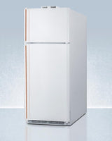 30" Wide Break Room Refrigerator-freezer With Antimicrobial Pure Copper Handle